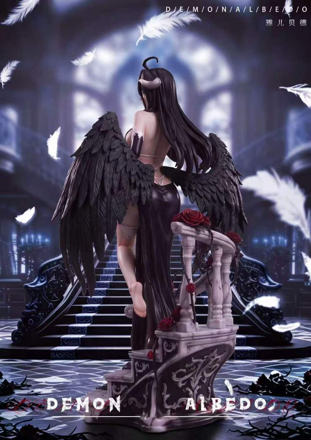 `1/6 Scale Overlord Albedo Evening Dress Ver Limited GK Statue`