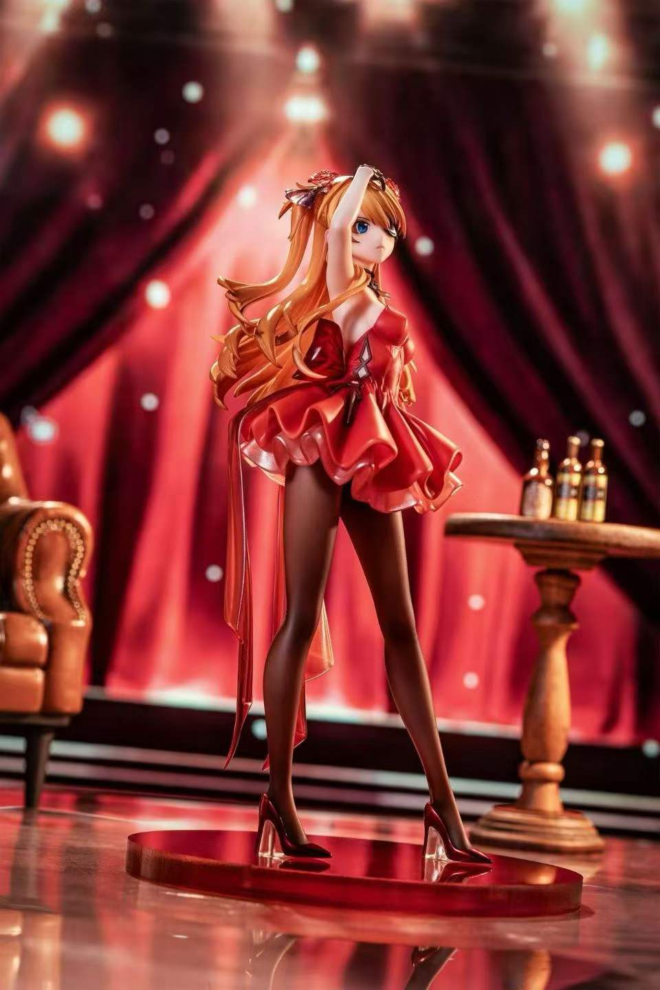 `1/7 Scale EVA Asuka Evening Dress Violin Version Limited GK Statue`