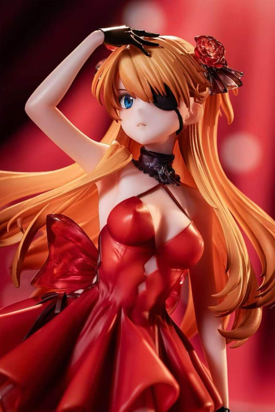 `1/7 Scale EVA Asuka Evening Dress Violin Version Limited GK Statue`