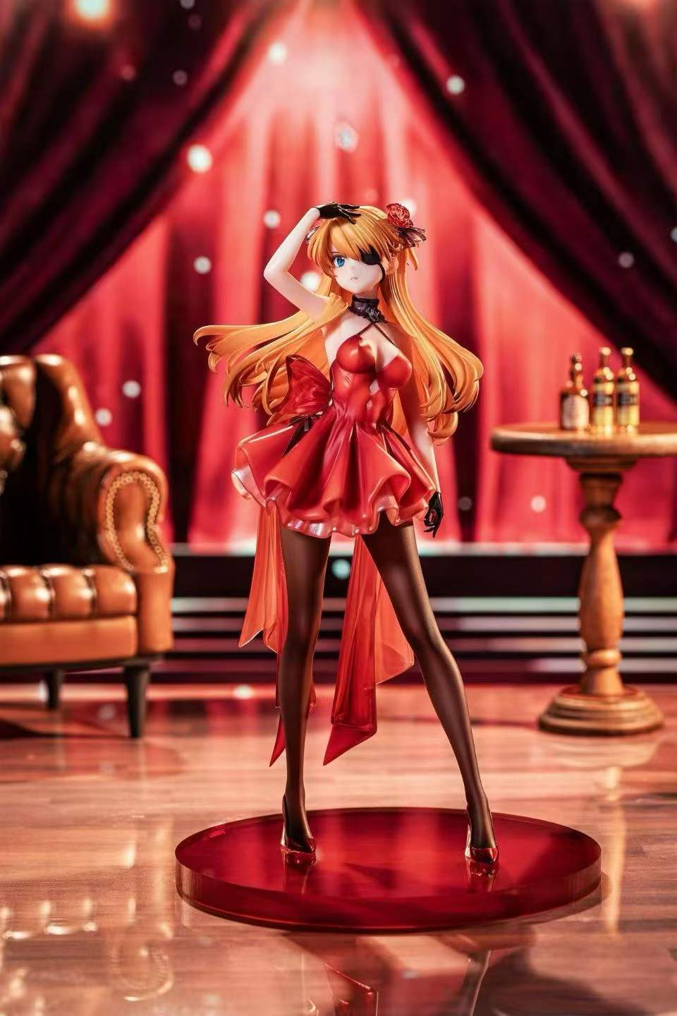 `1/7 Scale EVA Asuka Evening Dress Violin Version Limited GK Statue`