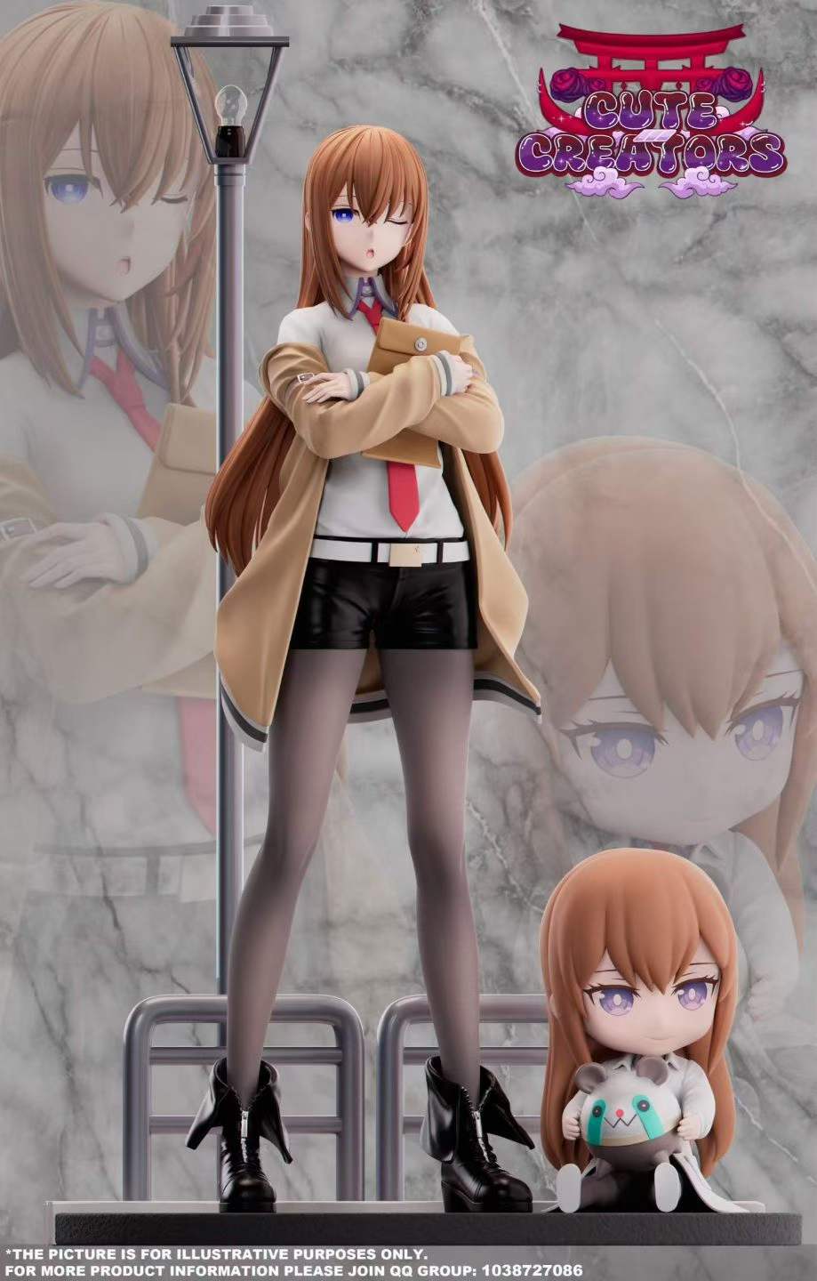 1/6 Scale Steins;Gate Makise Kurisu Limited GK Statue