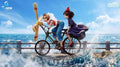 `Kiki and Tombo Riding Bicycle 1/6 Scale Limited GK Statue, Studio Ghibli Series 002`