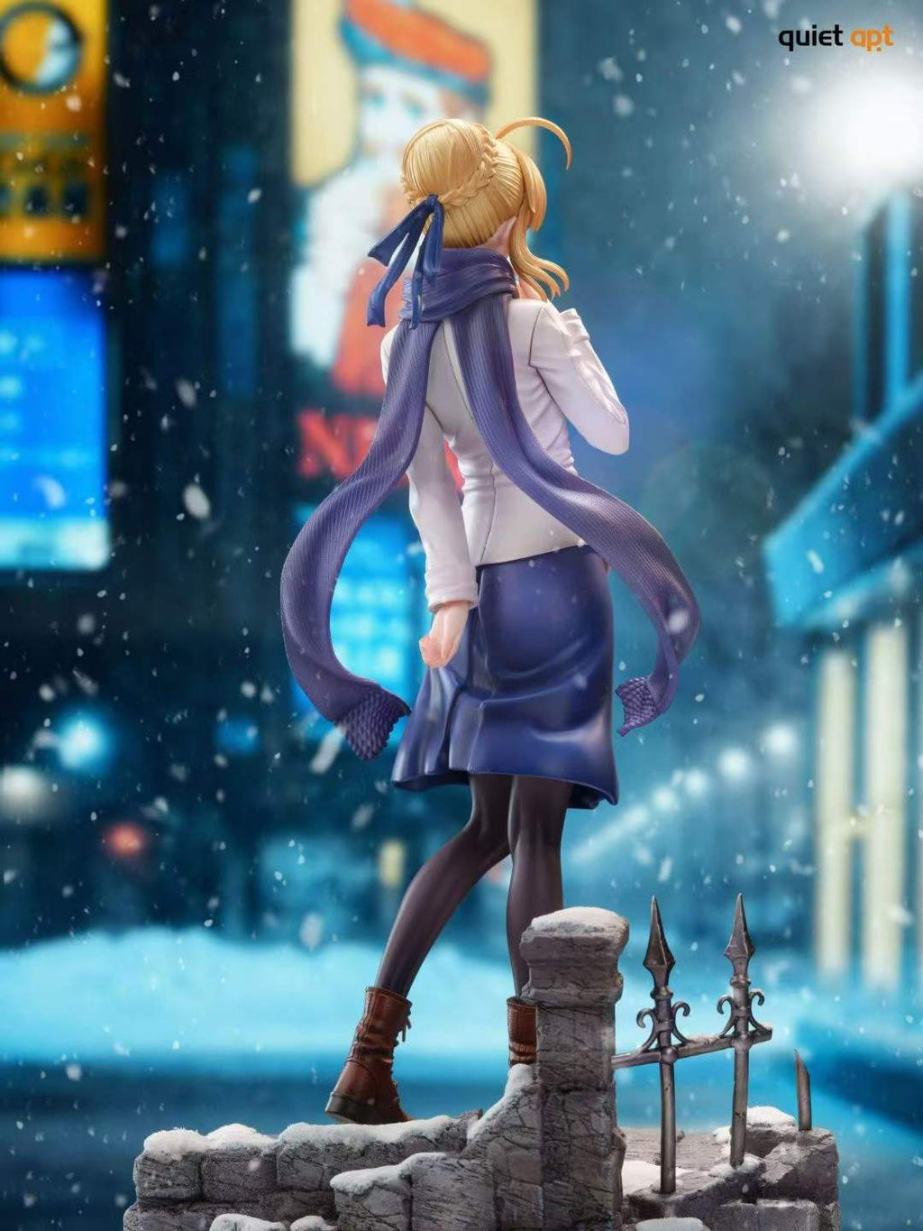 `1/6 Scale Artoria Pendragon Saber Winter Night Limited GK Statue`