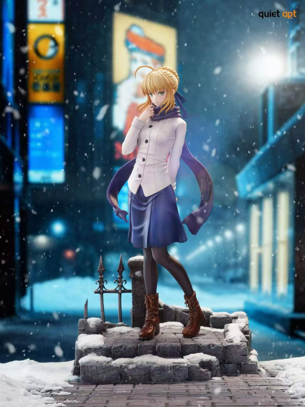 `1/6 Scale Artoria Pendragon Saber Winter Night Limited GK Statue`