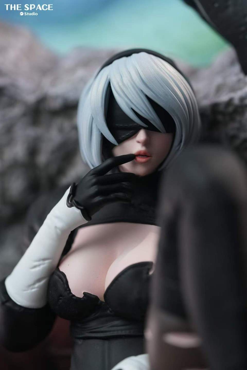 1/6 Scale NieR:Automata 2B Limited GK Statue, The Space Studio