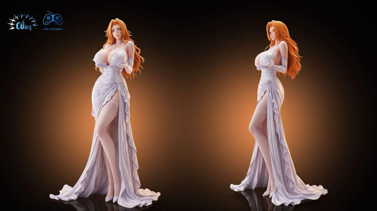 `1/6 Scale Evening Dress Series Matsumoto Rangiku Limited GK Statue`