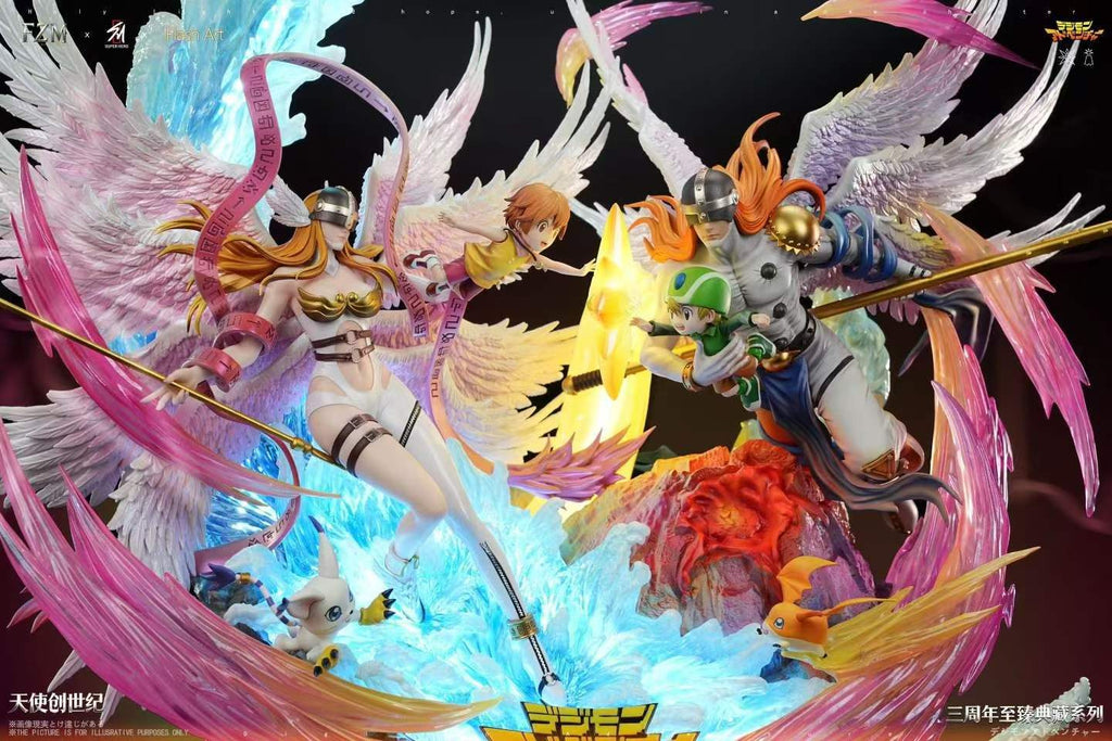 Angel Genesis 3rd Anniversary Premium Collection - Angewomon Limited GK Statue
