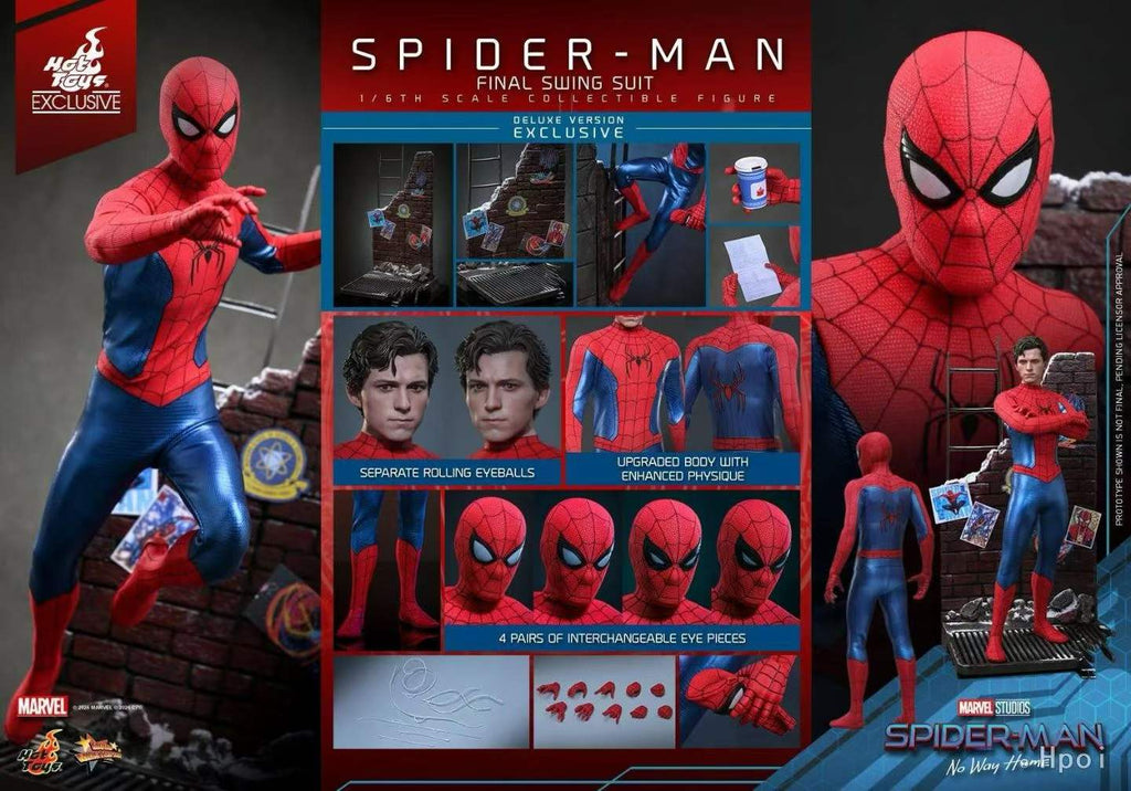 Spider-Man No Way Home Spider-Man (Swing Suit) Deluxe Ver. 1/6 Scale Action Figure