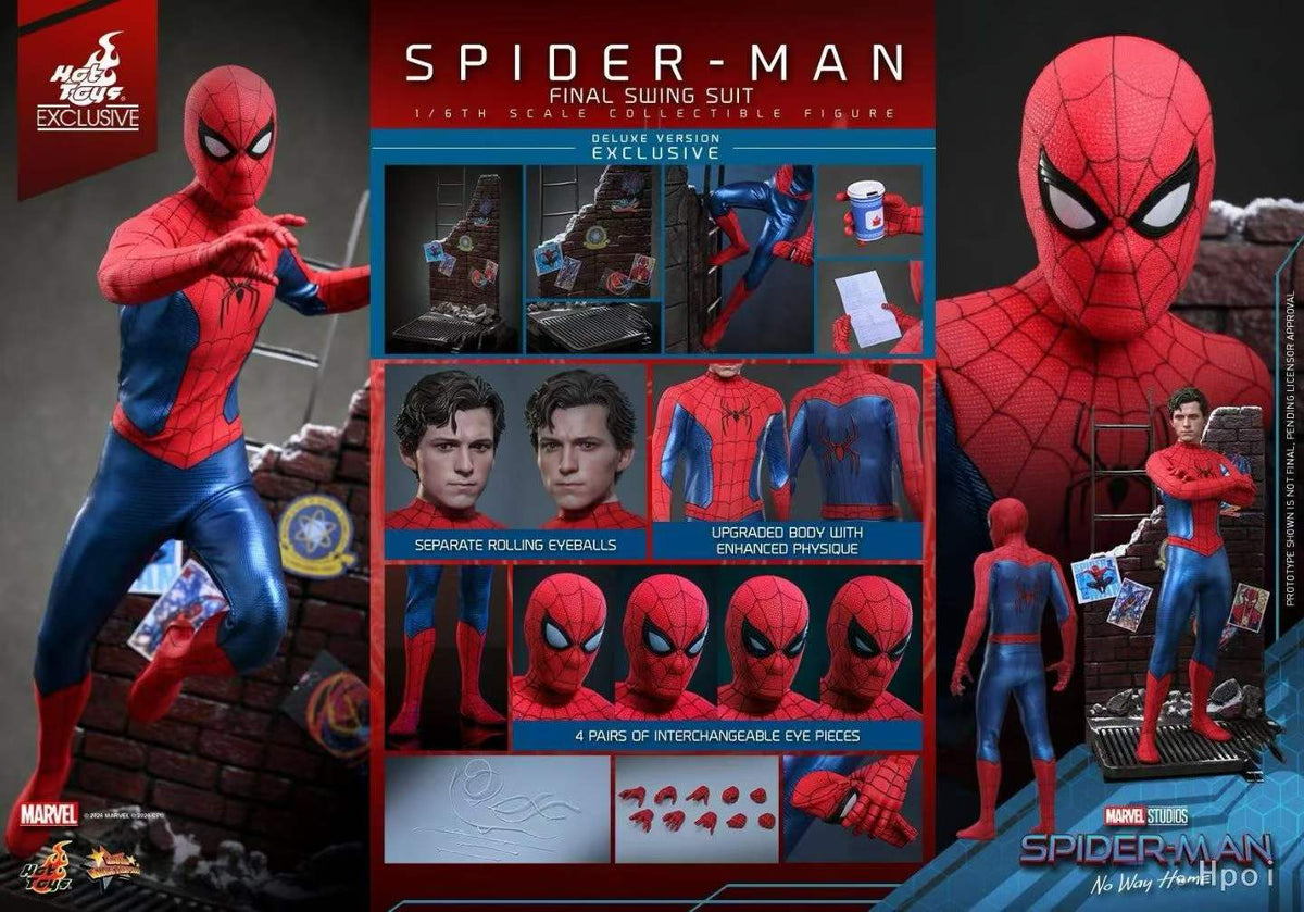 Spider-Man No Way Home Spider-Man (Swing Suit) Deluxe Ver. 1/6 Scale Action Figure
