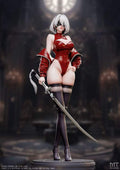 MT Studio NieR Automata Tight Suit 2B 1/6 Scale Statue