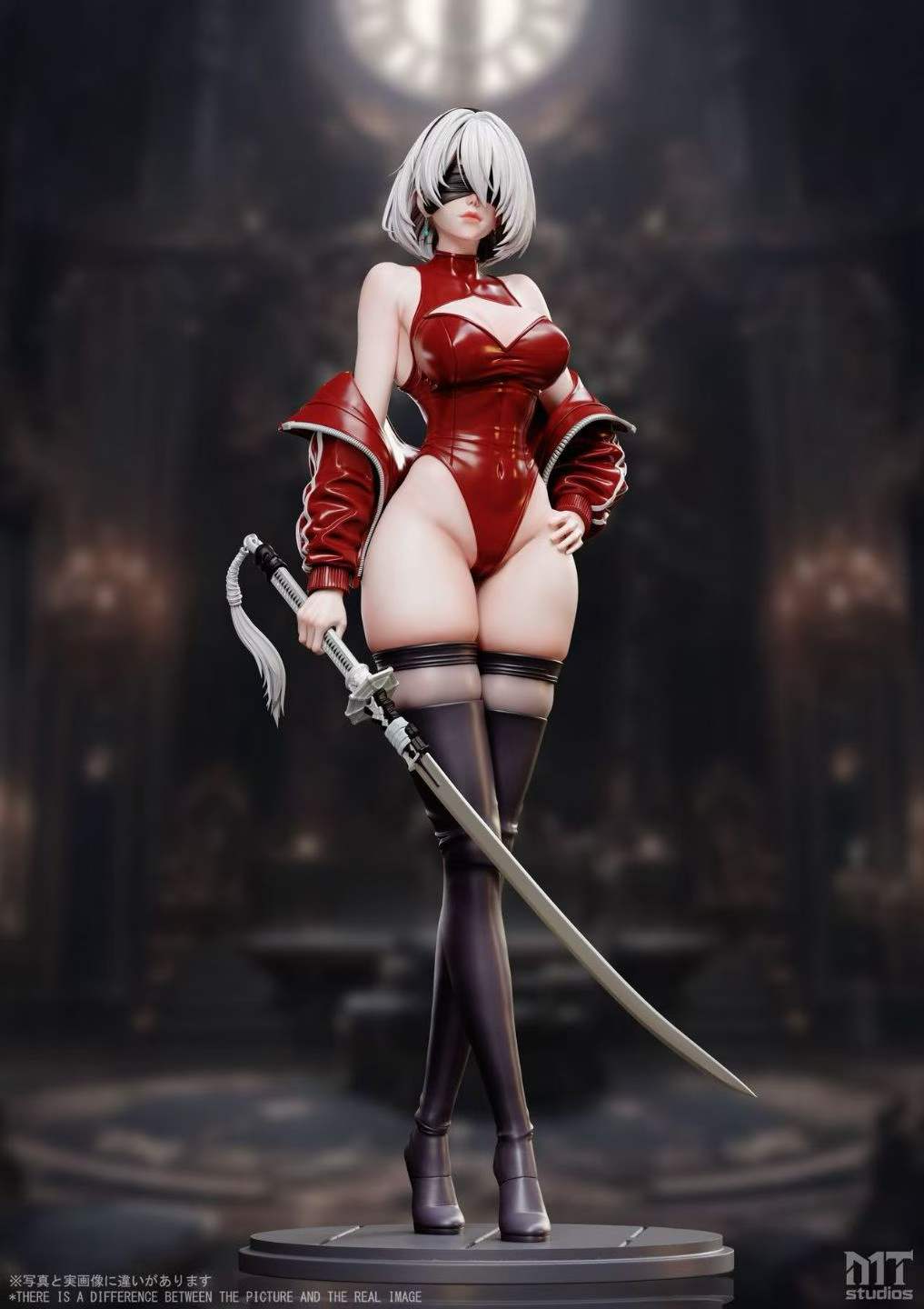 MT Studio NieR Automata Tight Suit 2B 1/6 Scale Statue