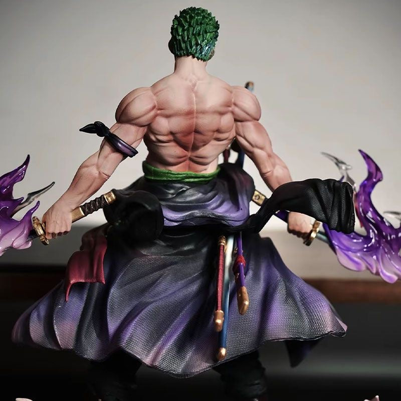 One Piece Roronoa Zoro Onigashima Enma Scene Statue