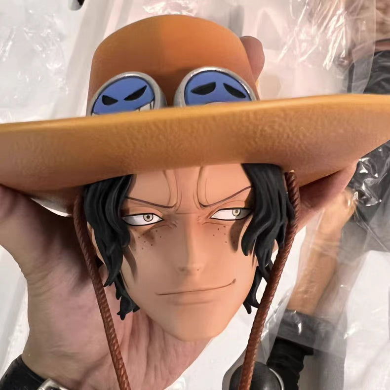 One Piece JT Studio Dream Ace By Statue Brother GK Figure 70CM Double Head Sculpt Multi-Position Light-Up Matte Finish In-Stock Statue