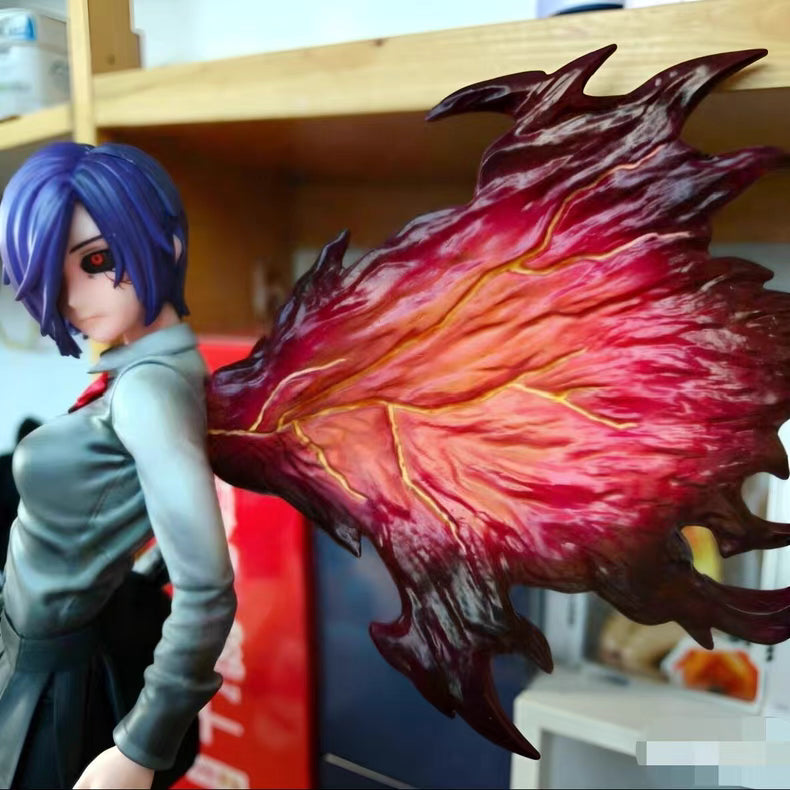 Tokyo Ghoul Touka Kirishima Rabbit GK Figure 36CM 2‑Face‑Sculpt In‑Stock Collectible Statue