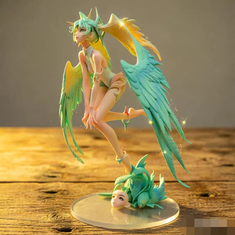 Hatsune Miku Aurora Ver. GK Figure 25CM Swap Face Sculpt In‑Stock Desk Statue Gift
