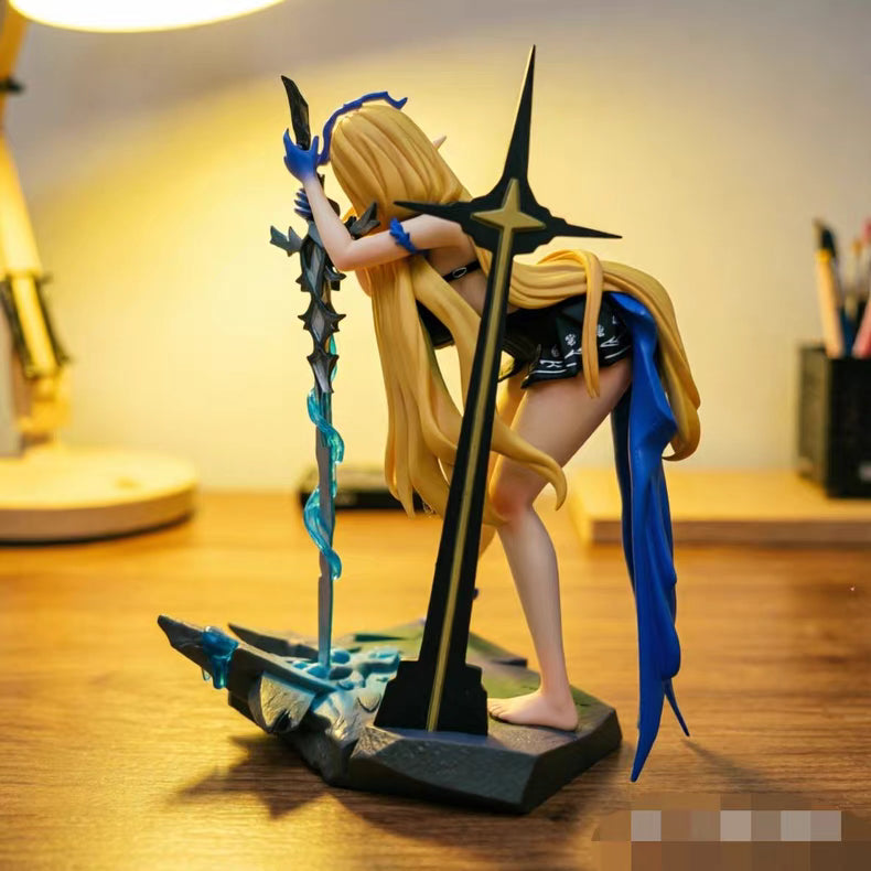 Katia Anime Girl Statue GK Figure 22CM In‑Stock Collectible Model Gift
