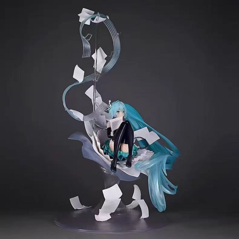 Hatsune Miku Large‑Stock Real Shot GK Figure 38CM In‑Stock Popular Statue Gift