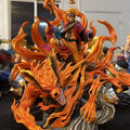 Naruto Ten‑Year Endurance Nine‑Tails Naruto GK Figure 38CM In‑Stock Scene Tabletop Statue