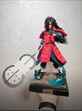 Naruto Unknown Association Edo Tensei Uchiha Madara GK Figure 32CM Light‑Up Base In‑Stock Statue Gift