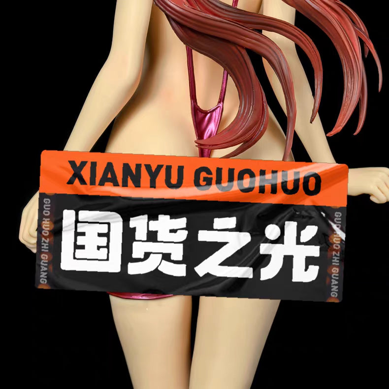 Neon Genesis Evangelion Mari Makinami FA Swimsuit Series GK Figure 45CM In‑Stock Statue