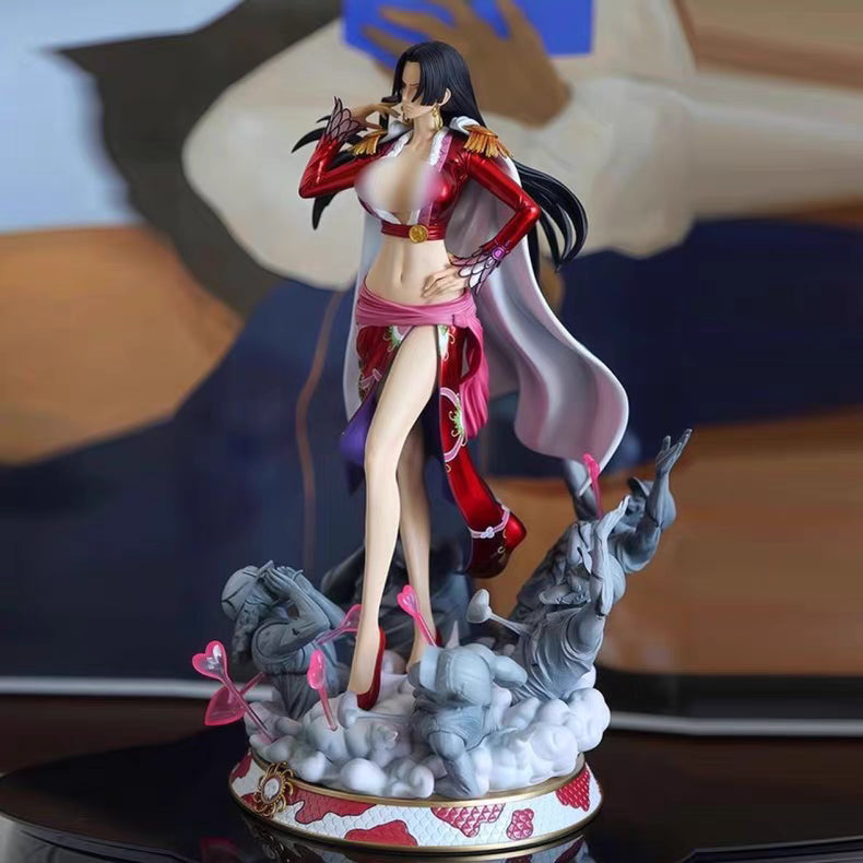 One Piece Dream Boa Hancock SSS Top Tier GK Figure 32CM Petrified Bonus Base Matte Finish 1.6KG In-Stock Statue