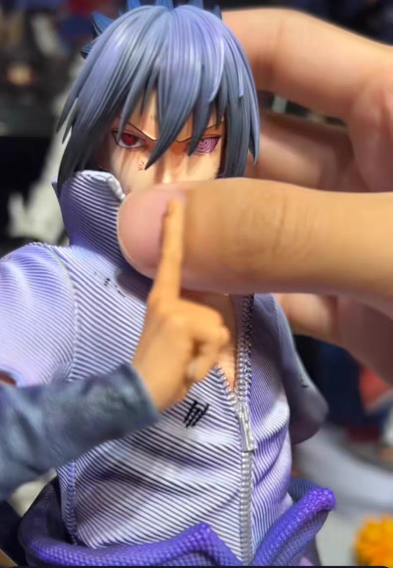 Naruto Nirvana Sasuke S+ Limited GK Figure 35CM With Base Matte Full Paint In‑Stock Collectible Statue