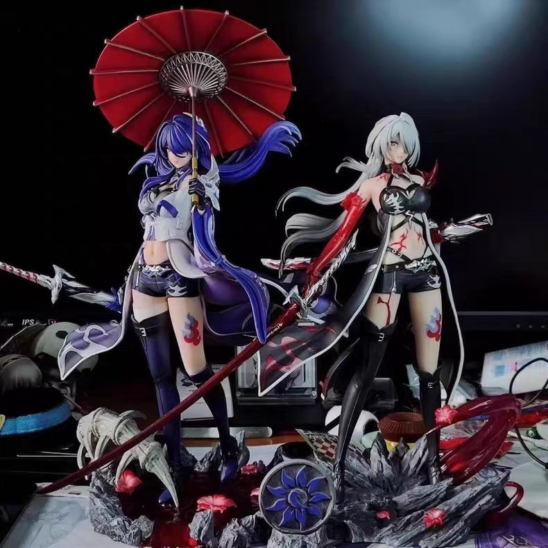 Honkai Star Rail Acheron A‑B Versions Limited GK Figure 32CM Scene In‑Stock Statue Gift