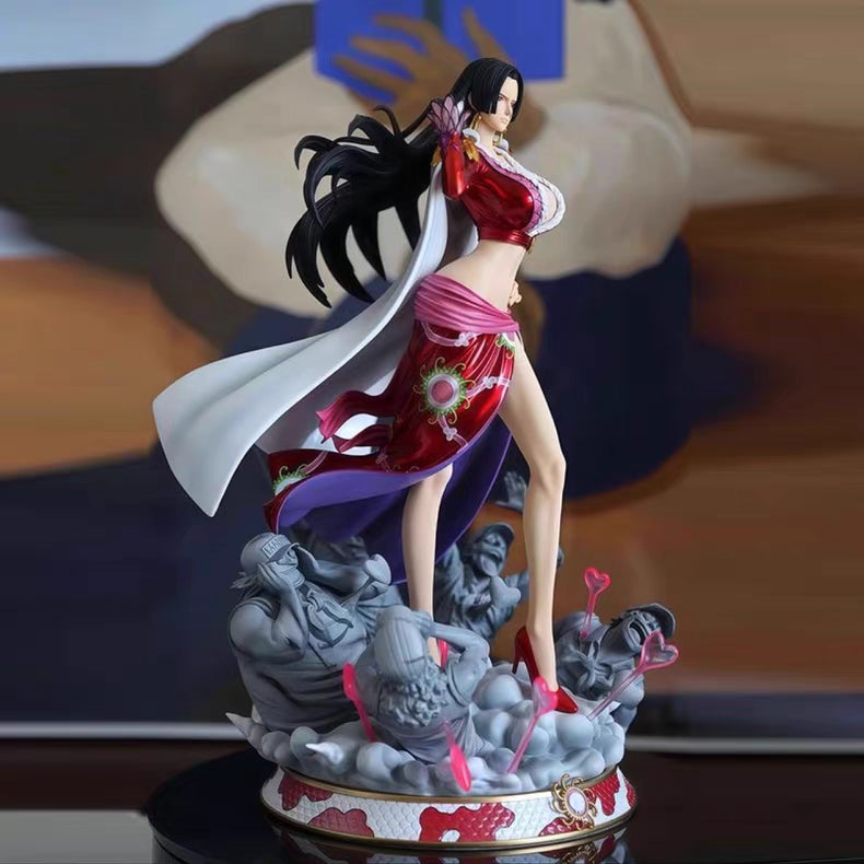 One Piece Dream Boa Hancock SSS Top Tier GK Figure 32CM Petrified Bonus Base Matte Finish 1.6KG In-Stock Statue