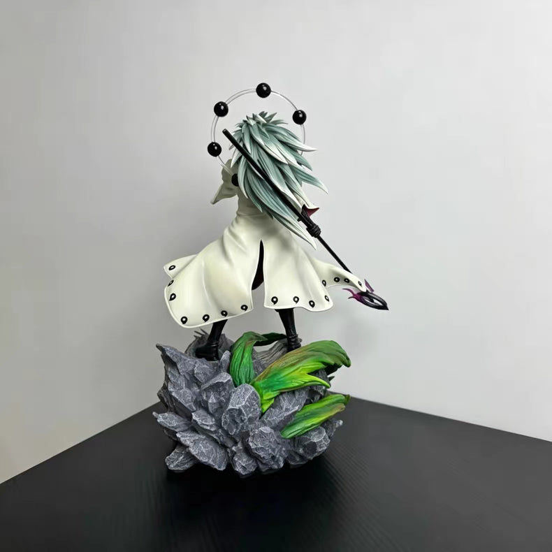 Naruto Six‑Paths Madara GK Figure 45CM In‑Stock Large Scene Statue Gift