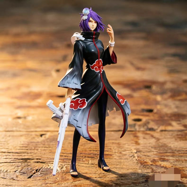 Naruto Akatsuki Konan Miracle Series GK Figure 38CM In‑Stock Statue Gift