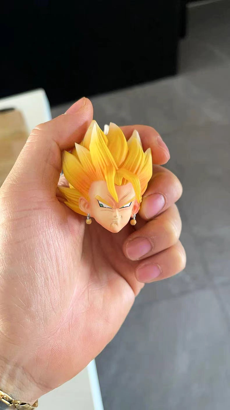 Dragon Ball YS Vegetto Vs Buu GK Figure 32CM Double‑Head Sculpt Scene In‑Stock Statue Gift
