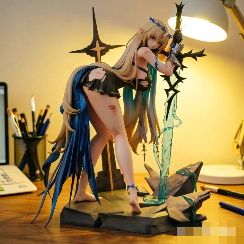 Katia Anime Girl Statue GK Figure 22CM In‑Stock Collectible Model Gift