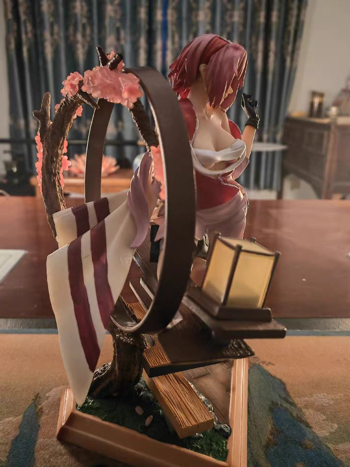 Naruto Sakura Haruno Lantern Light‑Up Scene GK Figure 30CM In‑Stock Statue