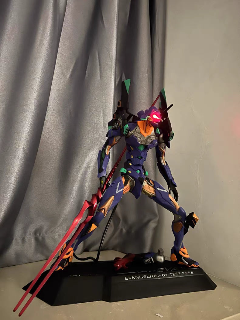 EVA Neon Genesis Evangelion Unit‑01 GK Figure 65CM Large Light‑Up In‑Stock Statue Gift