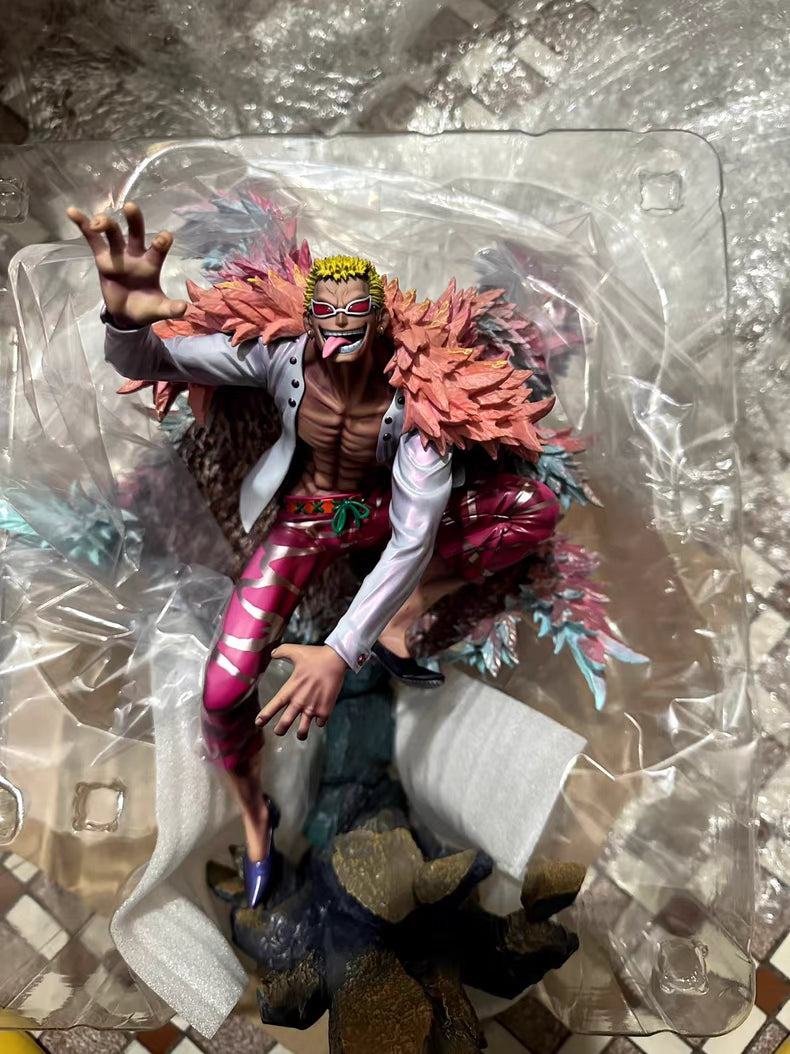 One Piece POP‑MAX Donquixote Doflamingo GK Figure 35CM Top‑Tier Version In‑Stock Statue