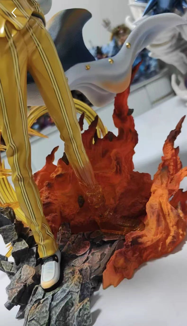 One Piece LZ Kizaru S+ High Grade GK Figure 32CM Light‑Up Effect Parts Matte Full Paint In‑Stock Collectible Statue