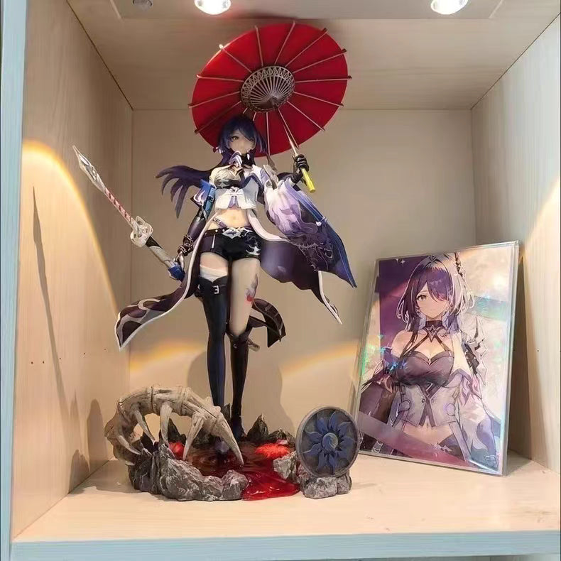 Honkai Star Rail Acheron A‑B Versions Limited GK Figure 32CM Scene In‑Stock Statue Gift