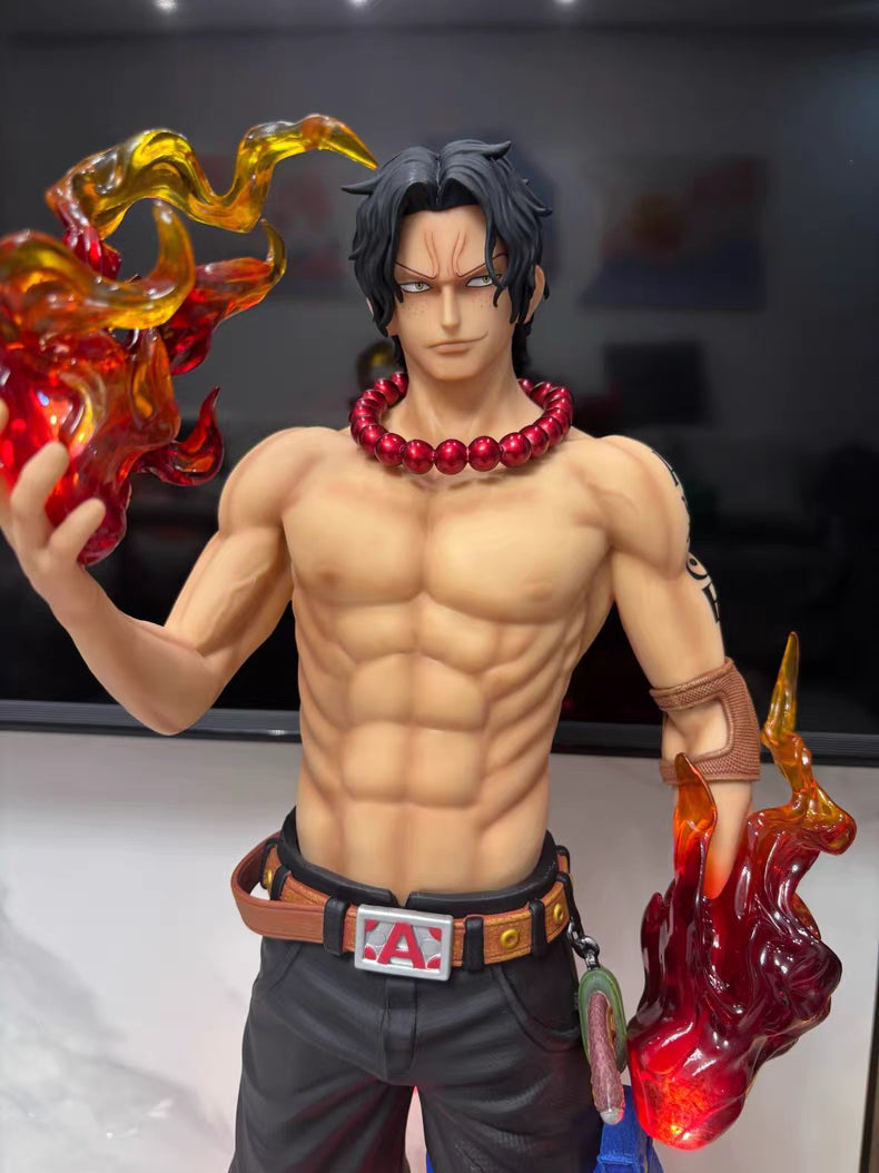 One Piece JT Studio Dream Ace By Statue Brother GK Figure 70CM Double Head Sculpt Multi-Position Light-Up Matte Finish In-Stock Statue