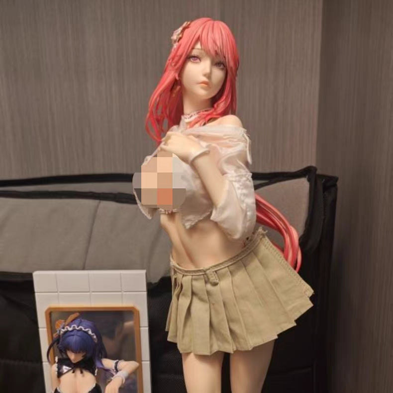 Genshin Impact FA Yae Miko Swimsuit GK Figure 45CM Matte Finish In‑Stock Desk Statue Gift
