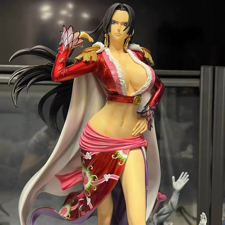 One Piece Dream Boa Hancock SSS Top Tier GK Figure 32CM Petrified Bonus Base Matte Finish 1.6KG In-Stock Statue