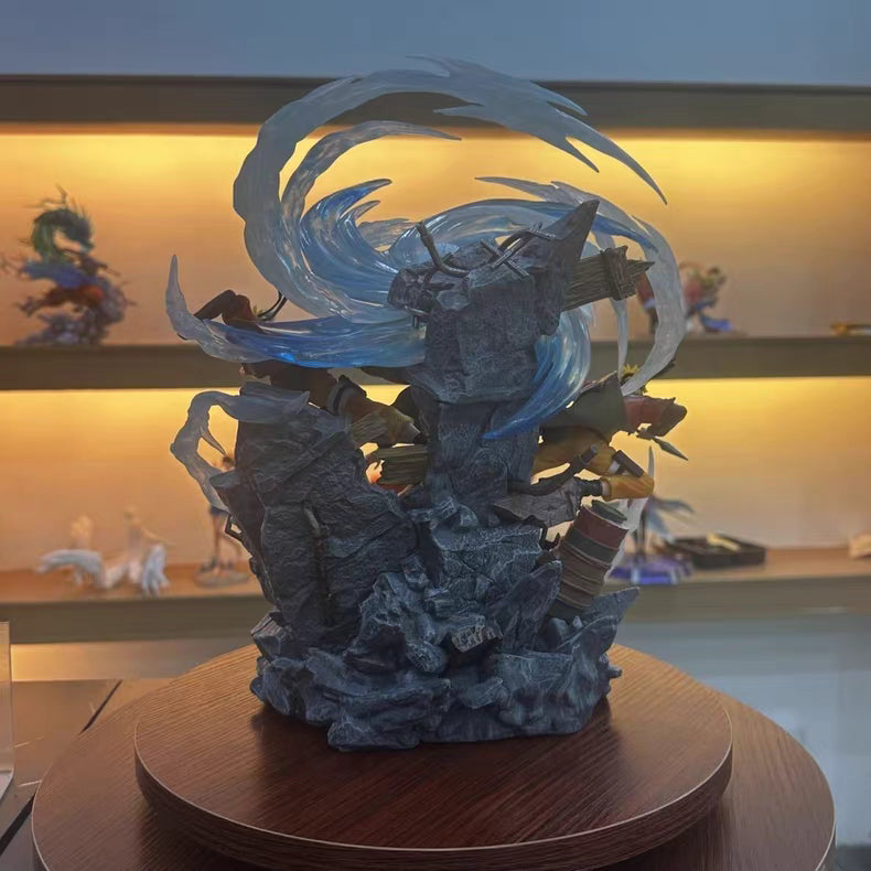 Naruto Flowing Wind Naruto Exclusive Limited GK Figure 30CM Height Light-Up In‑Stock Collectible Statue