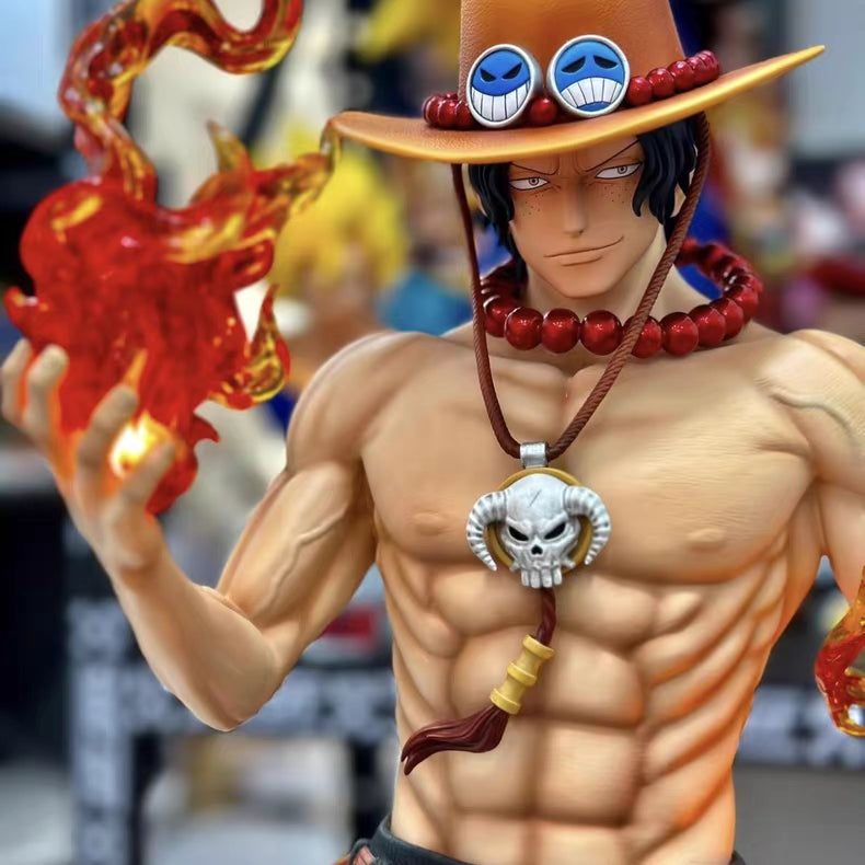 One Piece JT Studio Dream Ace By Statue Brother GK Figure 70CM Double Head Sculpt Multi-Position Light-Up Matte Finish In-Stock Statue