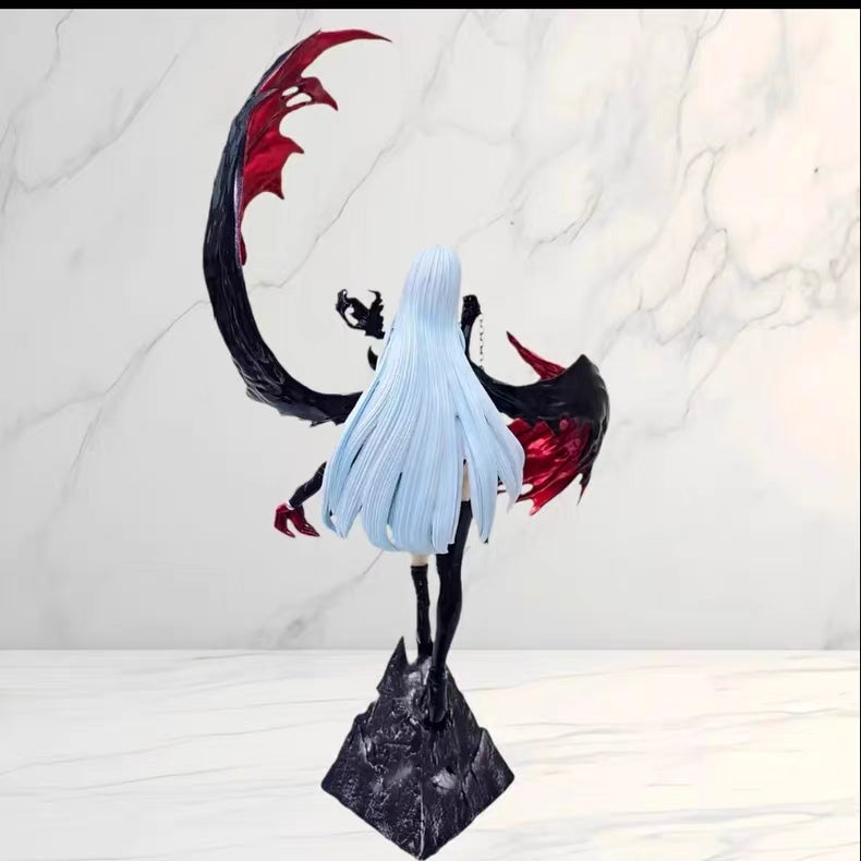 Digimon FA Angewomon & LadyDevimon 8‑Wing Angel VS 2‑Wing Demon GK Figure LadyDevimon 35CM Matte Finish In‑Stock Statue