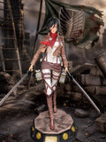 Attack On Titan Mikasa Ackerman Battle Stance GK Figure 28CM In‑Stock Desk Statue Gift