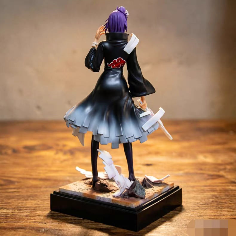Naruto Akatsuki Konan Miracle Series GK Figure 38CM In‑Stock Statue Gift