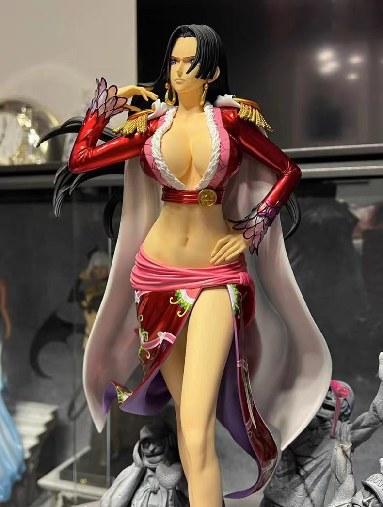 One Piece Dream Boa Hancock SSS Top Tier GK Figure 32CM Petrified Bonus Base Matte Finish 1.6KG In-Stock Statue