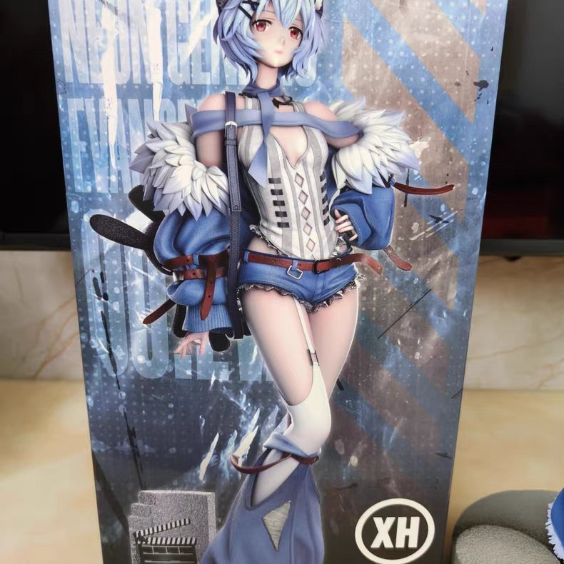 EVA Sprout Elephant Ayanami Rei Limited Premium GK Figure 32CM In‑Stock Statue Gift