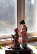 Demon Slayer Akaza & Koyuki Limited Edition Asai GK Figure 20CM Scene Version In‑Stock Statue