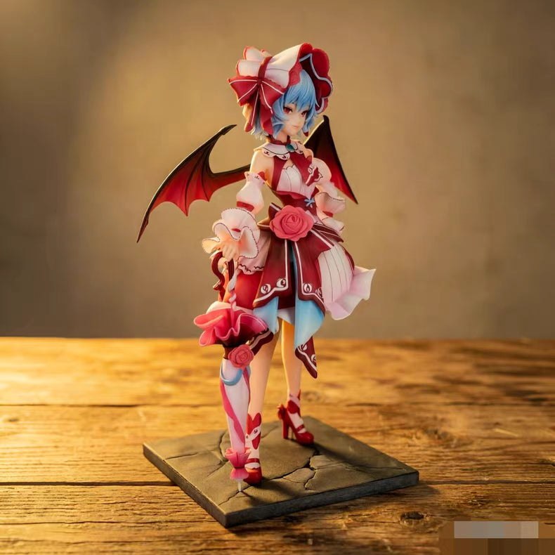 Touhou Project Remilia Scarlet Dress Ver. GK Figure 25CM In‑Stock Anime Statue