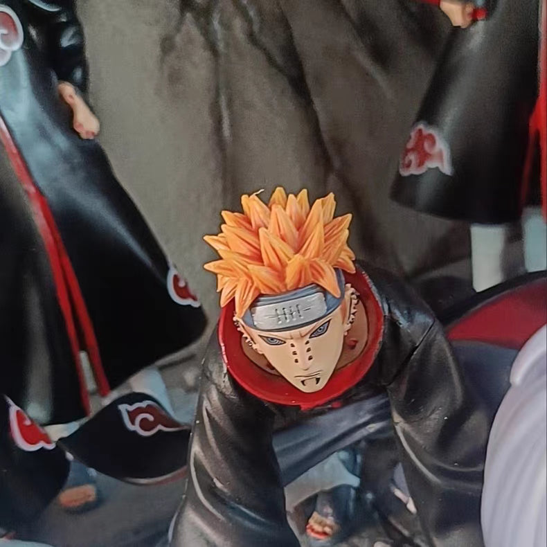 Naruto Dream Six Paths Pain GK Figure With Large Base 35CM Total Height 4.5Kg In‑Stock Collectible Statue